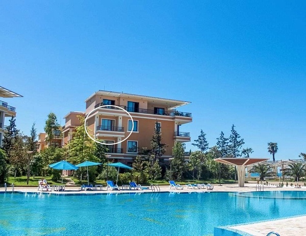 Продается студия с мебелью и бытовой техникой Продажа студии в комплексе «Dreamland Oazis», (Чакви)