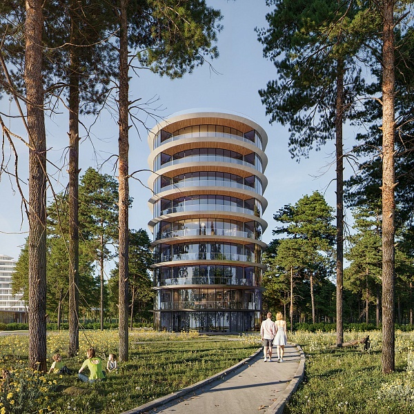 купить квартиру на первой линии в Шекветили VR Shekvetili Forest~Beach | By Paragraph
